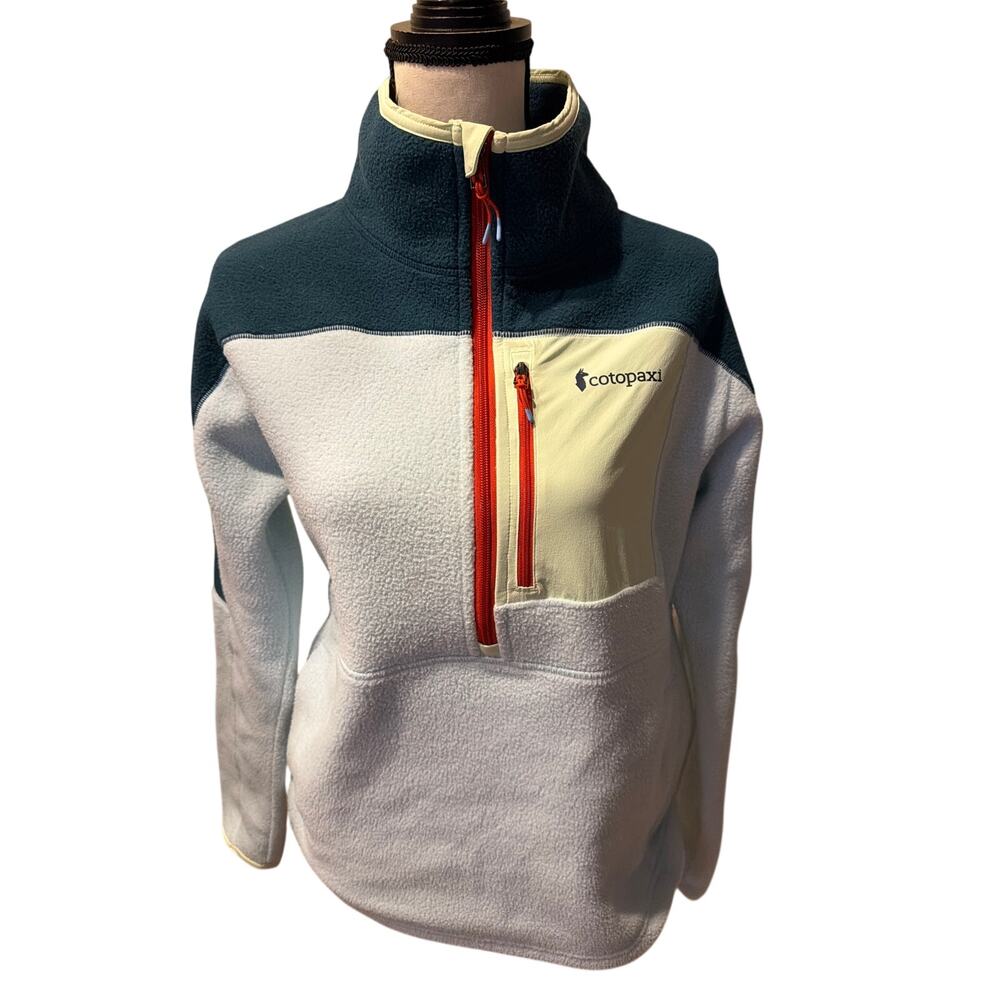 ⭐️ Women Cotopaxi Abrazo Fleece Half Zip Sweatshirt Size Medium Gorpcore Hiking